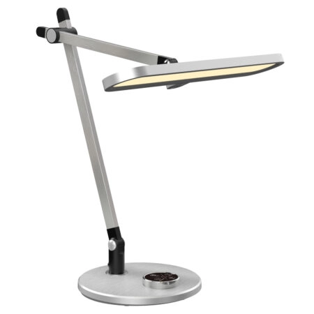 ΦΩΤΙΣΤΙΚΟ ΓΡΑΦΕΙΟΥ LED BLAIN PRO HM4446.08 ΑΣΗΜΙ ΒΑΣΗ ABS-ΑΣΗΜΙ ΑΛΟΥΜΙΝΙΟ 57