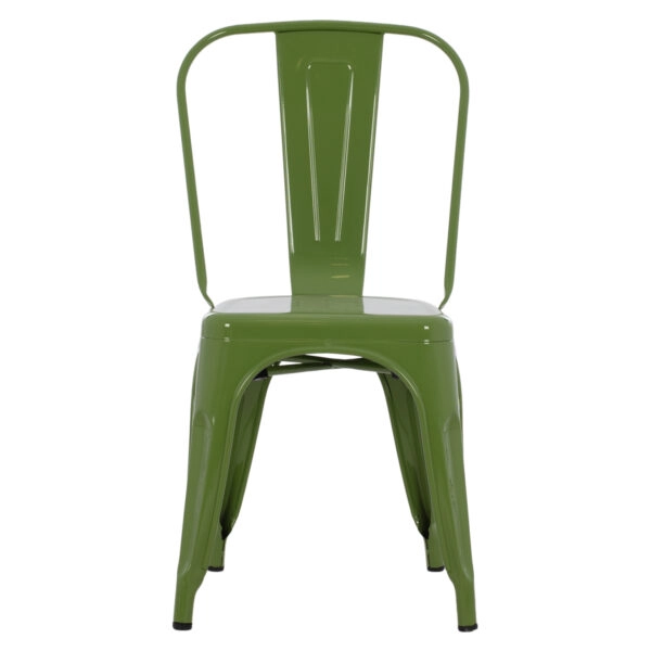 ΚΑΡΕΚΛΑ ΜΕΤΑΛΛΙΚΗ MELITA ΣΕ LIGHT OLIVE GREEN 43x50x82Y εκ. HM8641.13