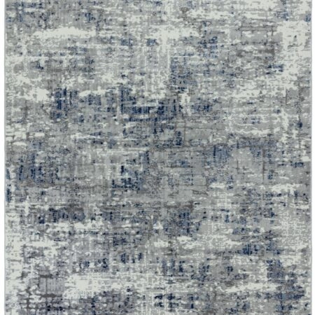 ΧΑΛΙ ASIATIC LONDON ORION ABSTRACT BLUE METALLIC - 160cm x 230cm