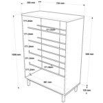Παπουτσοθήκη  BUTE Φυσικό Μοριοσανίδα/Μελαμίνη 105.6x35.5x72cm