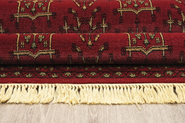 ΧΑΛΙ PERSIA   315 BURGUNDY ΜΕ ΚΡΟΣΣΙ - 200X290