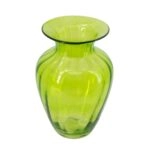 Artekko Glassy Βάζο Γυάλινο Πράσινο (15x15x21)cm