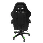 ΠΟΛΥΘΡΟΝΑ GAMING DARREN HM1203.03 ΜΑΥΡΟ-ΠΡΑΣΙΝΟ PVC & NYLON 51x49x125Υεκ.