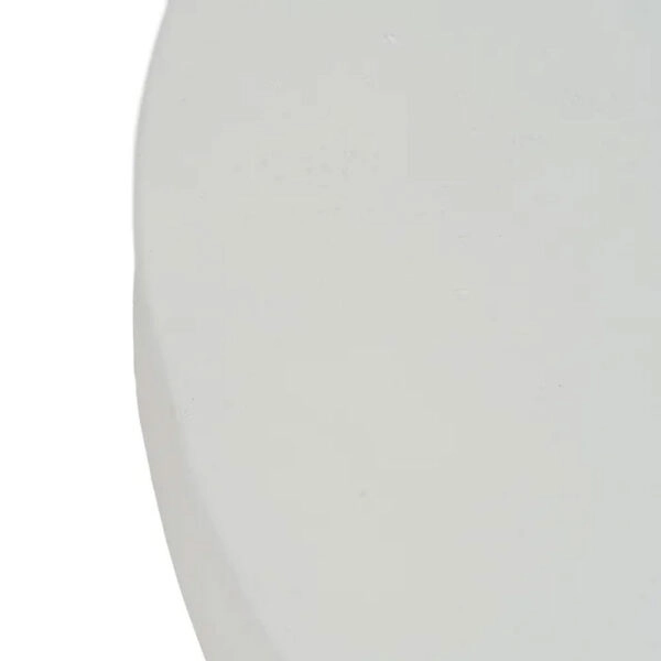 MYKONOS COFFEE TABLE ΛΕΥΚΟ ΜΑΥΡΟ 90x90xH39cm