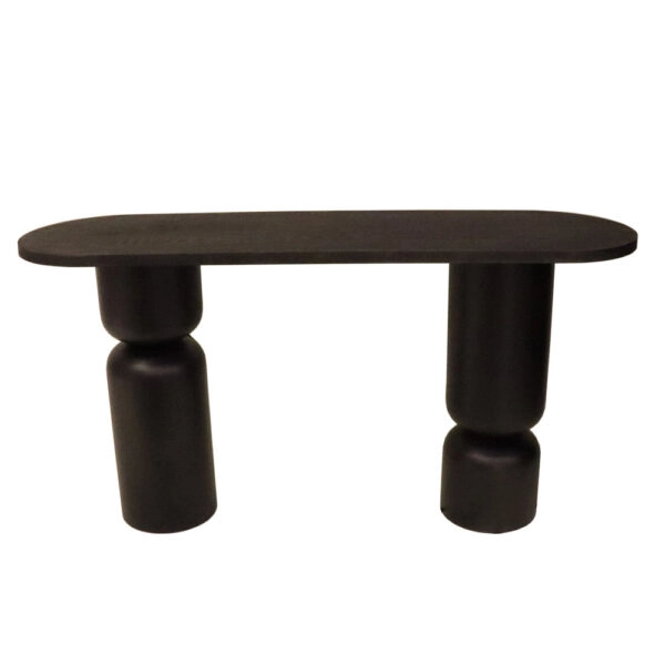 UP   DOWN ΚΟΝΣΟΛΑ ΜΑΥΡΟ 150x45xH77cm