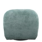 Πολυθρόνα Περιστρεφόμενη  METIS Πράσινο Ύφασμα 83x87x75cm