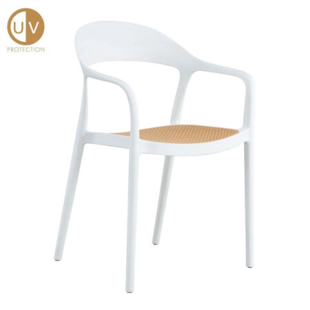 BISTROT ΚΑΡΕΚΛΑ ΛΕΥΚΟ ΦΥΣΙΚΟ 57x53xH81