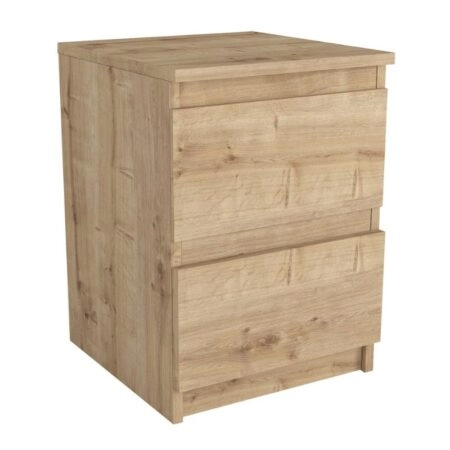 Κομοδίνο Breve Megapap χρώμα sapphire oak 39