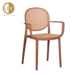 RATTI/P ΚΑΡΕΚΛΑ TERRACOTTA ΦΥΣΙΚΟ 57x51xH84cm