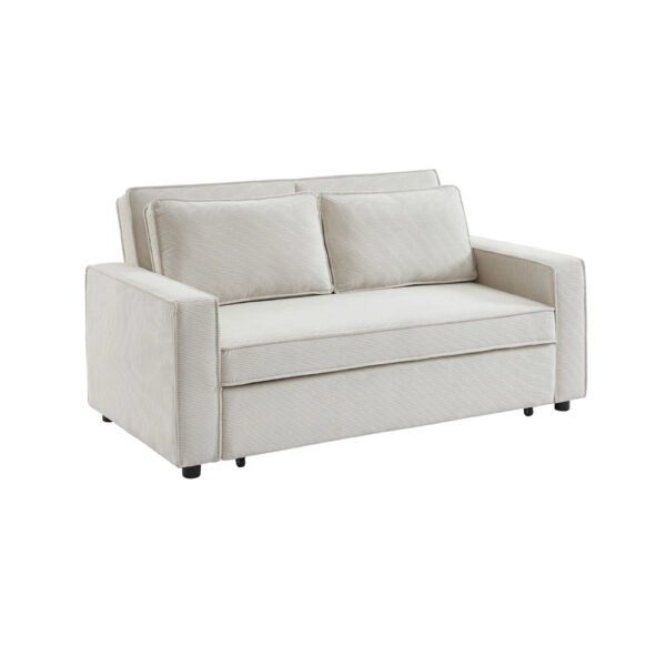 CUBO ΚΑΝΑΠΕΣ ΚΡΕΒΑΤΙ 3ΘΕΣΙΟΣ OFF WHITE 172x90x89