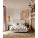 MORE   MORE ΚΡΕΒΑΤΙ ΜΕ ΑΠΟΘΗΚ. ΧΩΡΟ (ΓΙΑ ΣΤΡΩΜΑ 160x200cm) WHITE SMOOTH 07-957 207x160xH120cm