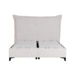 LONGWAVE ΚΡΕΒΑΤΙ ΜΕ ΑΠΟΘΗΚ. ΧΩΡΟ (ΓΙΑ ΣΤΡΩΜΑ 160x200cm) OFF WHITE 06-900 214x180x140