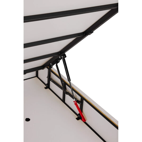 LONGWAVE ΚΡΕΒΑΤΙ ΜΕ ΑΠΟΘΗΚ. ΧΩΡΟ (ΓΙΑ ΣΤΡΩΜΑ 160x200cm) OFF WHITE 06-900 214x180x140