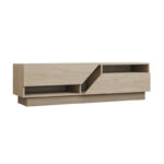Έπιπλο τηλεόρασης Koza Megapap χρώμα travertine 160x40x45εκ.