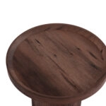 ΒΟΗΘΗΤΙΚΟ ΤΡΑΠΕΖΙ MARGON HM18027 MDF ΣΕ ΣΚΟΥΡΟ ΚΑΦΕ ΞΥΛΟΥ Φ45x50,5Υεκ.