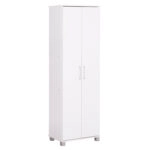 ΠΑΠΟΥΤΣΟΘΗΚΗ-ΝΤΟΥΛΑΠΑ CLUSE HM2403.03 ΜΕΛΑΜΙΝΗ ΛΕΥΚΟ ΧΡΩΜΑ 60Χ36,5Χ186,5Υεκ.