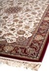 ΧΑΛΙ ROYAL SILK 003/C CREAM-RED - 160cm x 235cm