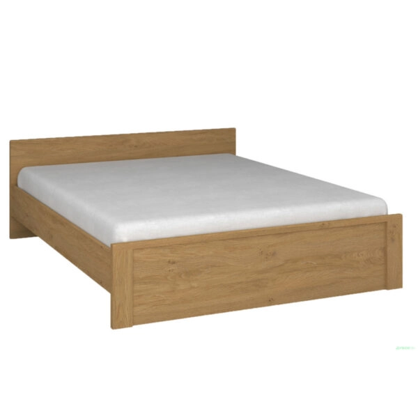 Κρεβάτι Pavi Διπλό Βελανιδιά χωρίς πάτωμα 160x200cm