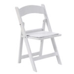 Καρέκλα Catering  WALLONIA Πτυσσόμενη Λευκό PP 43.5x41.5x77.5cm