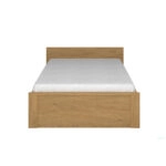 Κρεβάτι Pavi Ημίδιπλο Βελανιδιά χωρίς πάτωμα 120x200cm