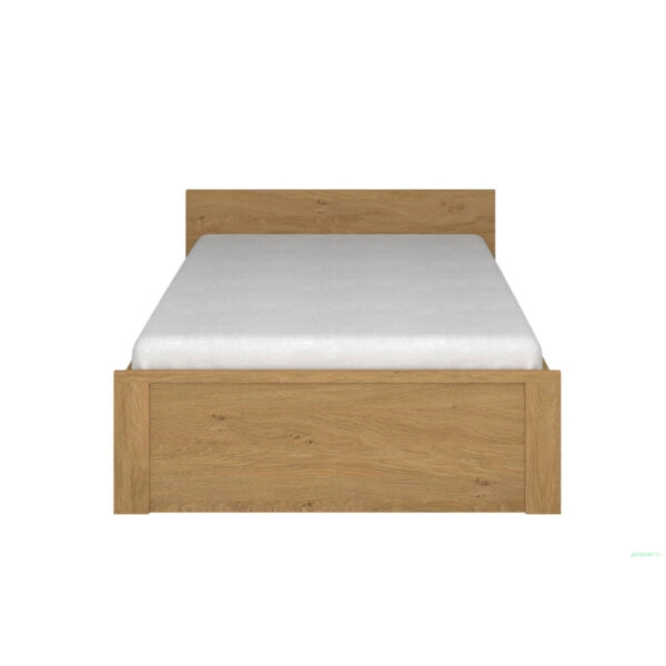 Κρεβάτι Pavi Ημίδιπλο Βελανιδιά χωρίς πάτωμα 120x200cm