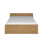 Κρεβάτι Pavi Ημίδιπλο Βελανιδιά χωρίς πάτωμα 140x200cm