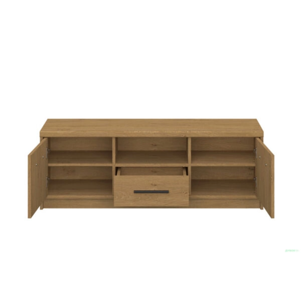 Έπιπλο TV Pavi Βελανιδιά 124.6x33.8x44.2cm