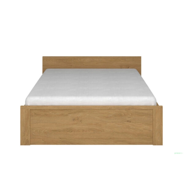 Κρεβάτι Pavi Ημίδιπλο Βελανιδιά με πάτωμα 140x200cm