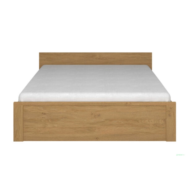 Κρεβάτι Pavi Διπλό Βελανιδιά με πάτωμα 160x200cm
