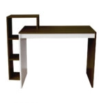 Γραφείο 110Ν Wenge-Λευκό 110x40x90εκ