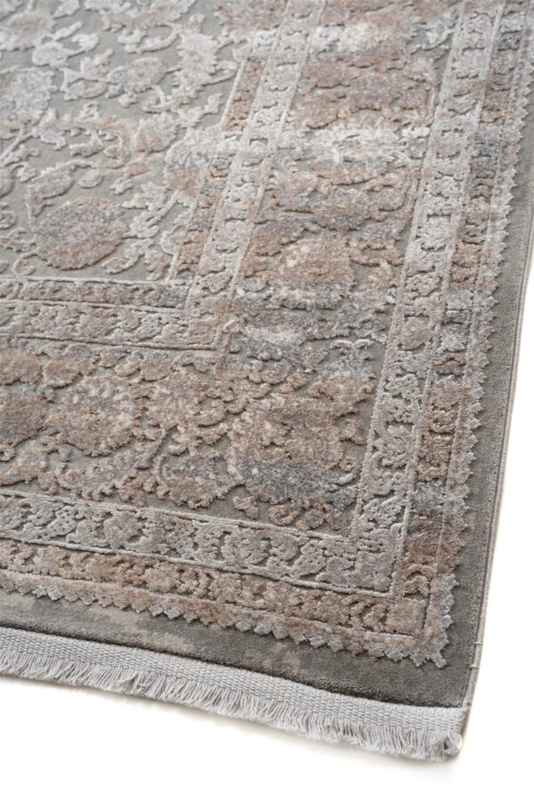 ΧΑΛΙ LUXURIOUS SILK 6793 GREY BEIGE - 080cm x 150cm