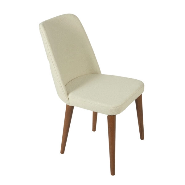 ΚΑΡΕΚΛΑ LOTUS  WALNUT LIGHT LEGS MAZZ FABRΙC SALONA V 24