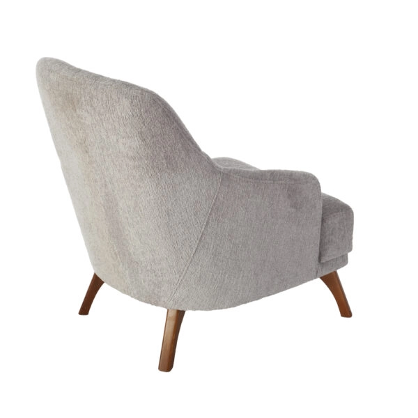 Artekko Pamukkale Γκρι Μπουκλέ Πολυθρόνα Μπερζέρα (66x85x85)cm