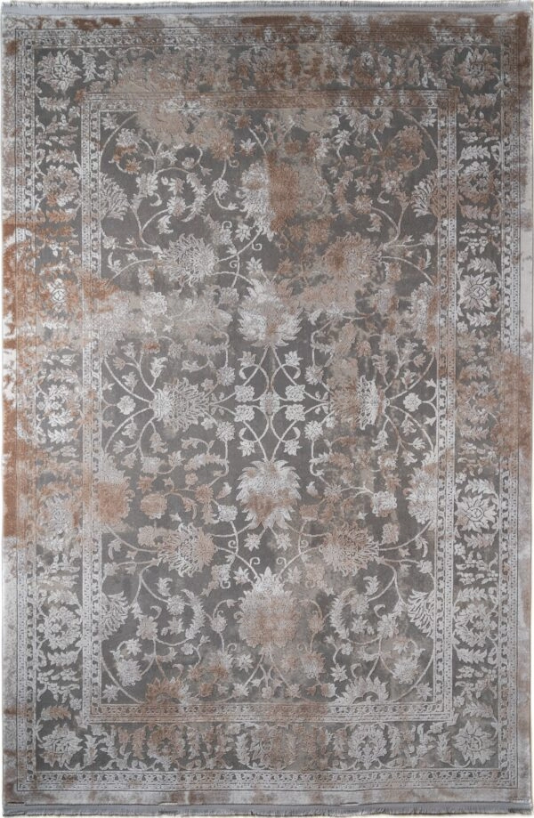 ΧΑΛΙ LUXURIOUS SILK 6789 GREY BEIGE - 080cm x 150cm