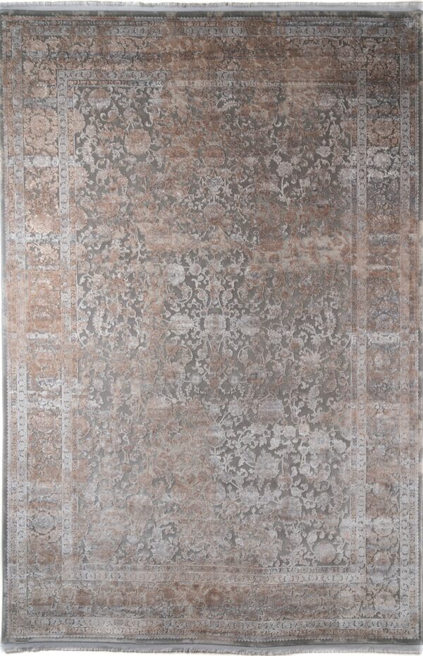 ΧΑΛΙ LUXURIOUS SILK 6793 GREY BEIGE - 080cm x 150cm