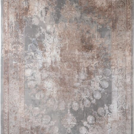 ΧΑΛΙ LUXURIOUS SILK 8098 GREY BEIGE - 160cm x 230cm