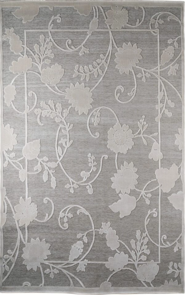 ΧΑΛΙ MUSE 59004/W SILVER CREAM - 160cm x 235cm
