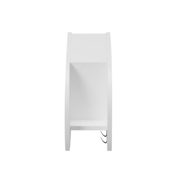 ΚΡΕΜΑΣΤΡΑ ΕΙΣΟΔΟΥ & ΚΛΕΙΣΤΟ ΡΑΦΙ STOR HM18078.02 ΜΕΛΑΜΙΝΗ ΛΕΥΚΗ 84x12x28.6Υεκ