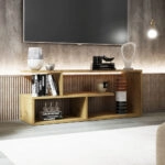 Έπιπλο TV Eden Δρυς 100x29.6x40cm