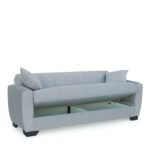 Καναπές Κρεβάτι Τριθέσιος  DIEGO 3S Γκρι 210x84x86cm