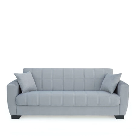 Καναπές Κρεβάτι Τριθέσιος ArteLibre DIEGO 3S Γκρι 210x84x86cm