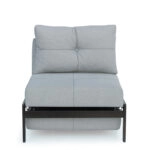 Πολυθρόνα ArteLibre OLIVER Ανοιχτό Γκρι 87x93x90cm