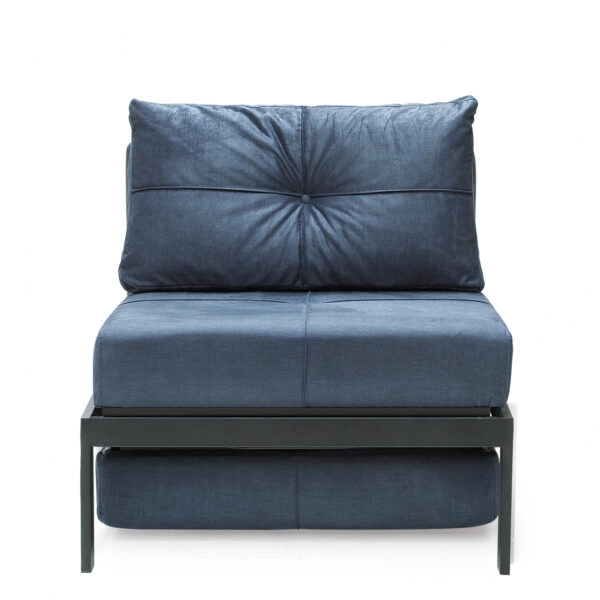 Πολυθρόνα OLIVER Σκούρο Μπλε 87x93x90cm