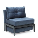 Πολυθρόνα OLIVER Σκούρο Μπλε 87x93x90cm