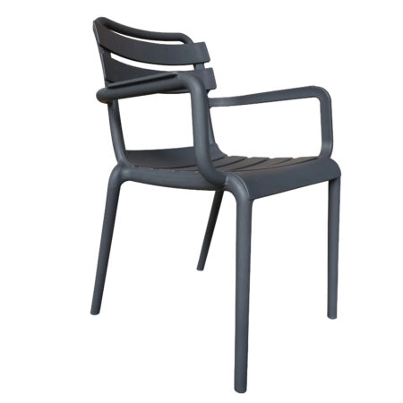 Πολυθρόνα Κήπου ArteLibre HAWAII Γκρι PP 59x48.5x82.5cm