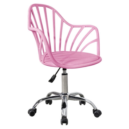 Καρέκλα Γραφείου SRI-LANKA Ροζ PP/PU 56.5x55.5x83cm