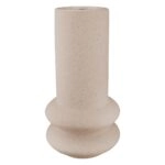 Βάζο "Radon" Κεραμικό Beige Γκρι PU Pcs. Assorted H. 245 cm D. 13 cm