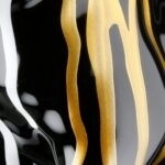 Figure Elephant Ceramic Black 12X8X19Cm 12X8X19Cm