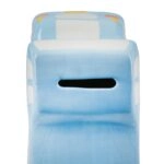 Money Box Αυτοκινούμενο τροχόσπιτο Κεραμικό Μπλε 15X7X9Cm 15X7X9Cm