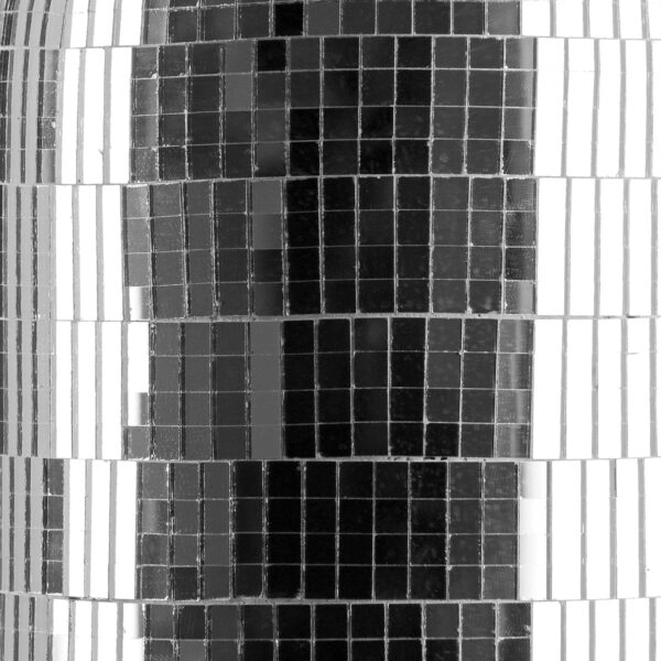 Βάζο γιακά "Disco" Κεραμικό Ασημί D115X24Cm D115X24Cm